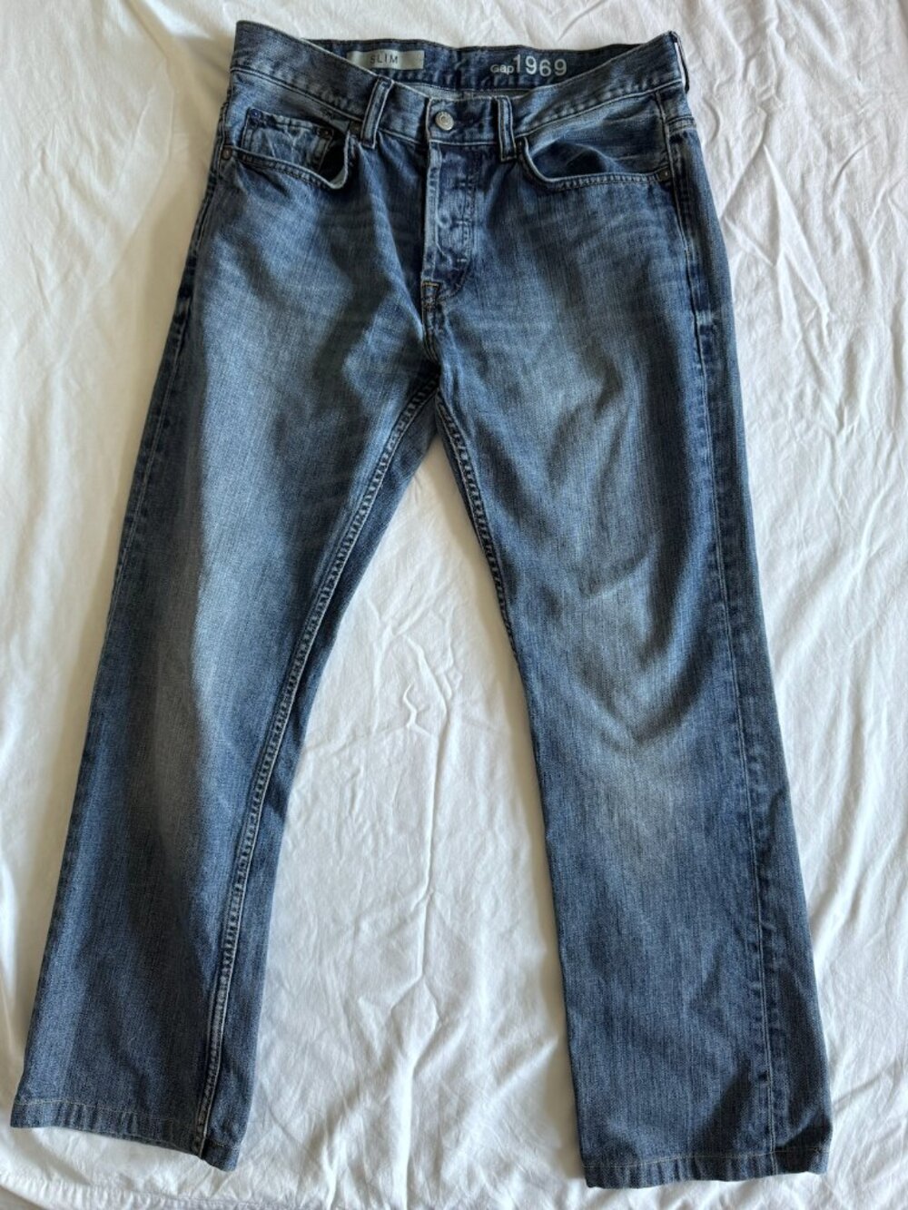 Gap 1969 Premium Denim Slim Fit Jeans Size 30x32